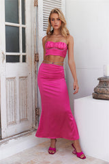 Making Heads Turn Crop Top Pink