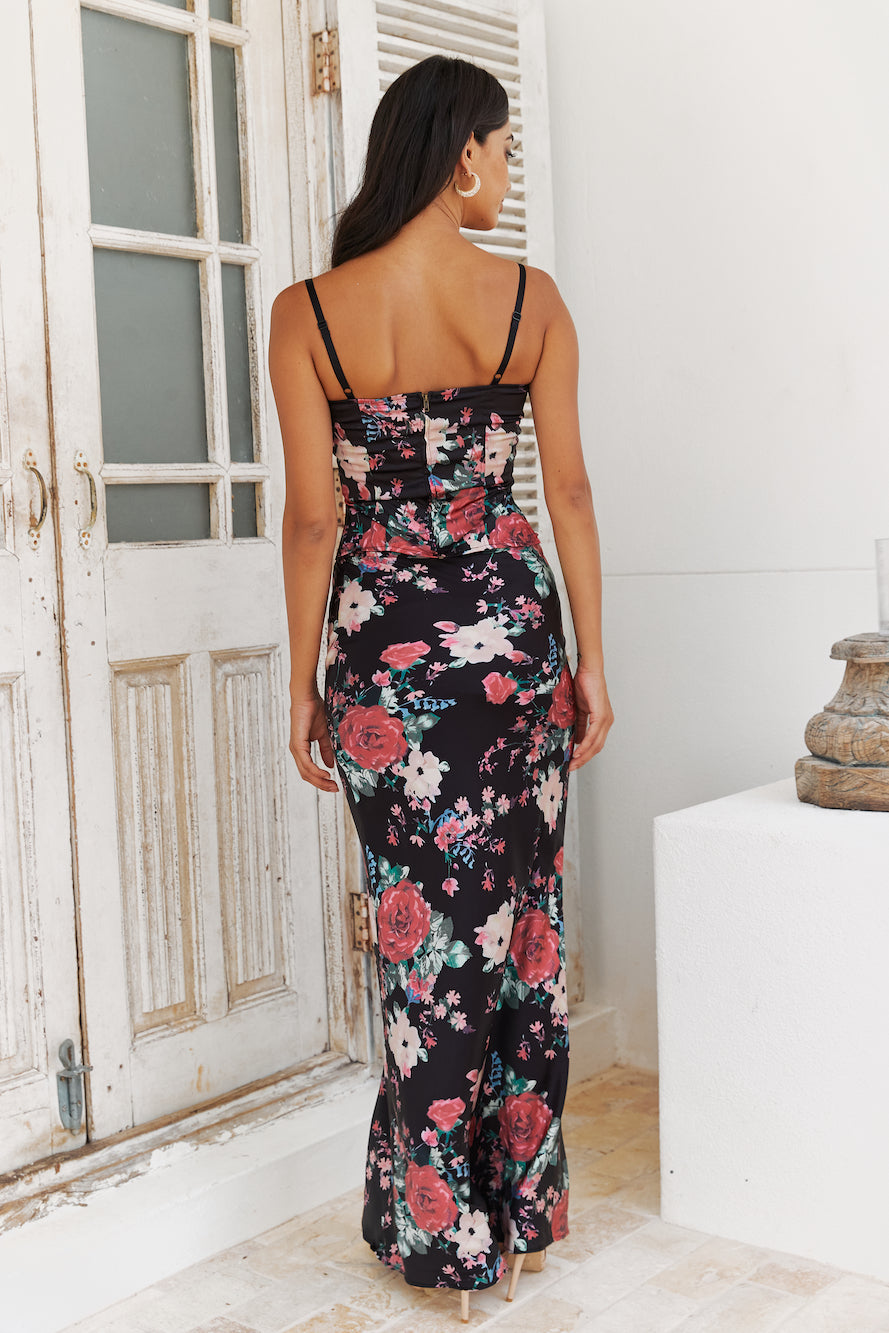 Melrose Maxi Skirt Flower Market