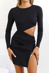 Late Night Dates Dress Black