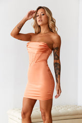 Melodious Times Dress Orange