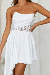 HELLO MOLLY Moody Nights Midi Dress White