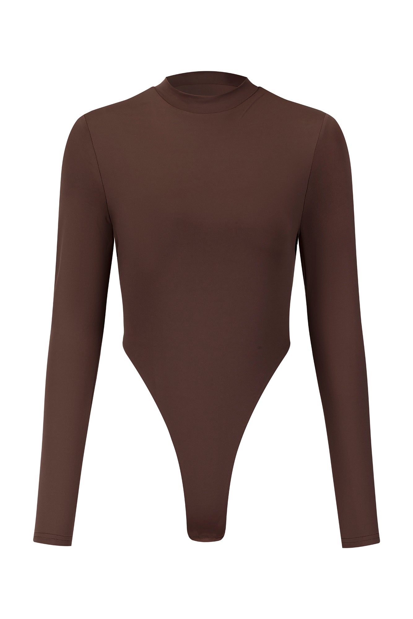 BASE Contour Soft Structure Long Sleeve Bodysuit Brown