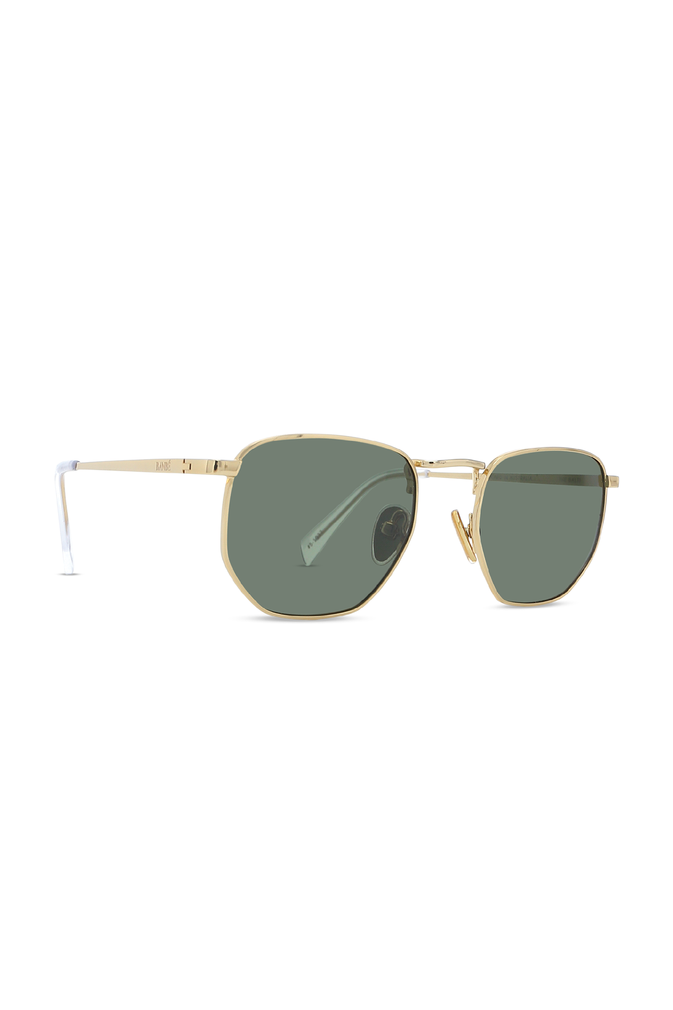 Balti Sunglasses Gold Green