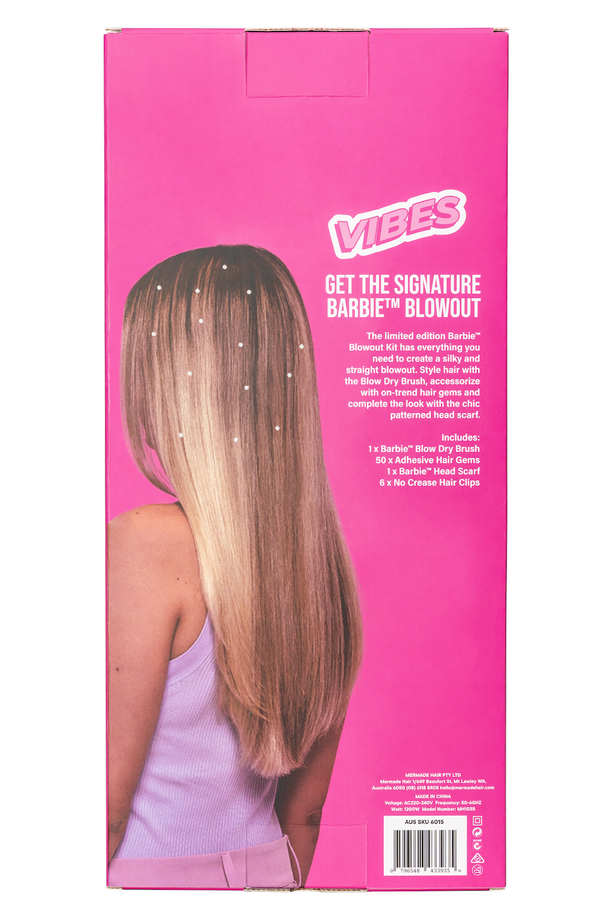 MERMADE HAIR Barbie Blowout Kit Pink US