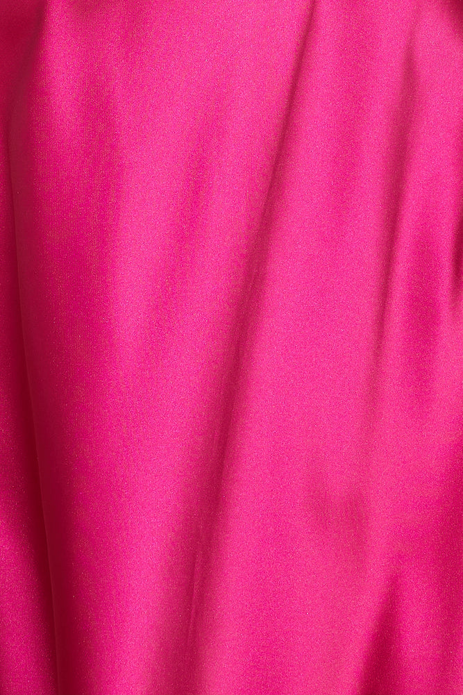 Luxe Only Satin Midi Dress Pink