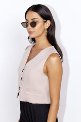BANBE The Palvin Sunglasses Gold Ink