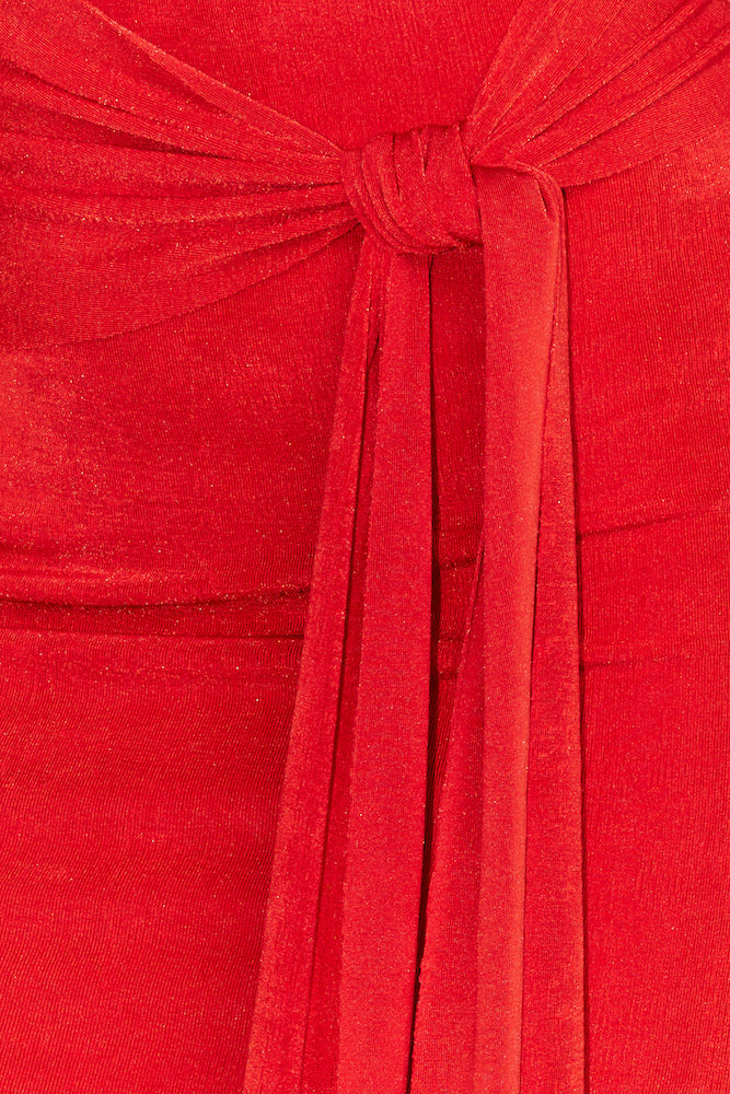 No Effort Needed Mini Dress Red