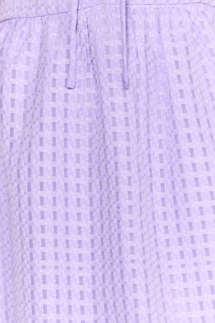 Flowers For You Mini Dress Lilac