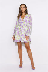 Mind Set Mini Dress Purple