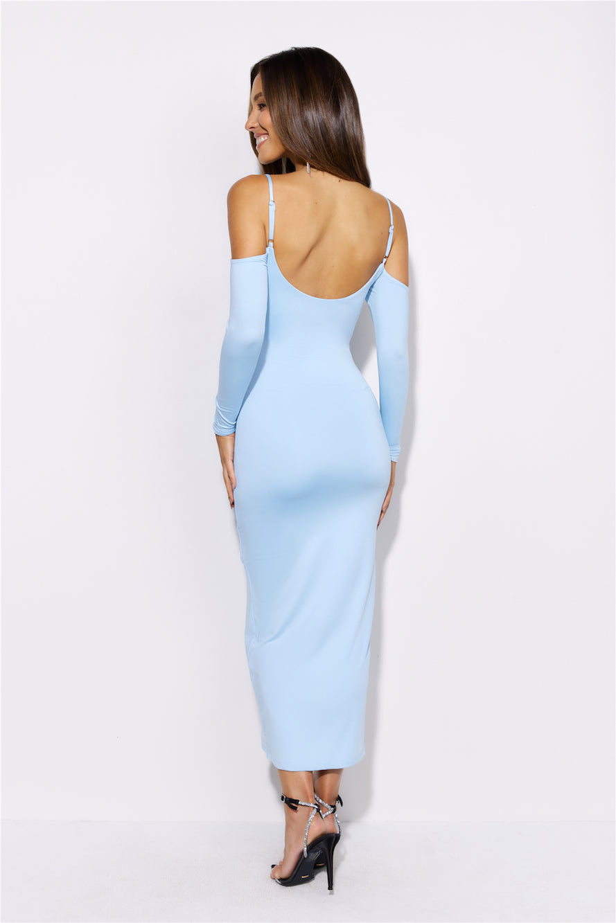 Her Muse Midi Dress Blue