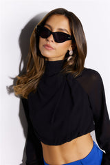 BANBE The Hadid Sunglasses Black Jet