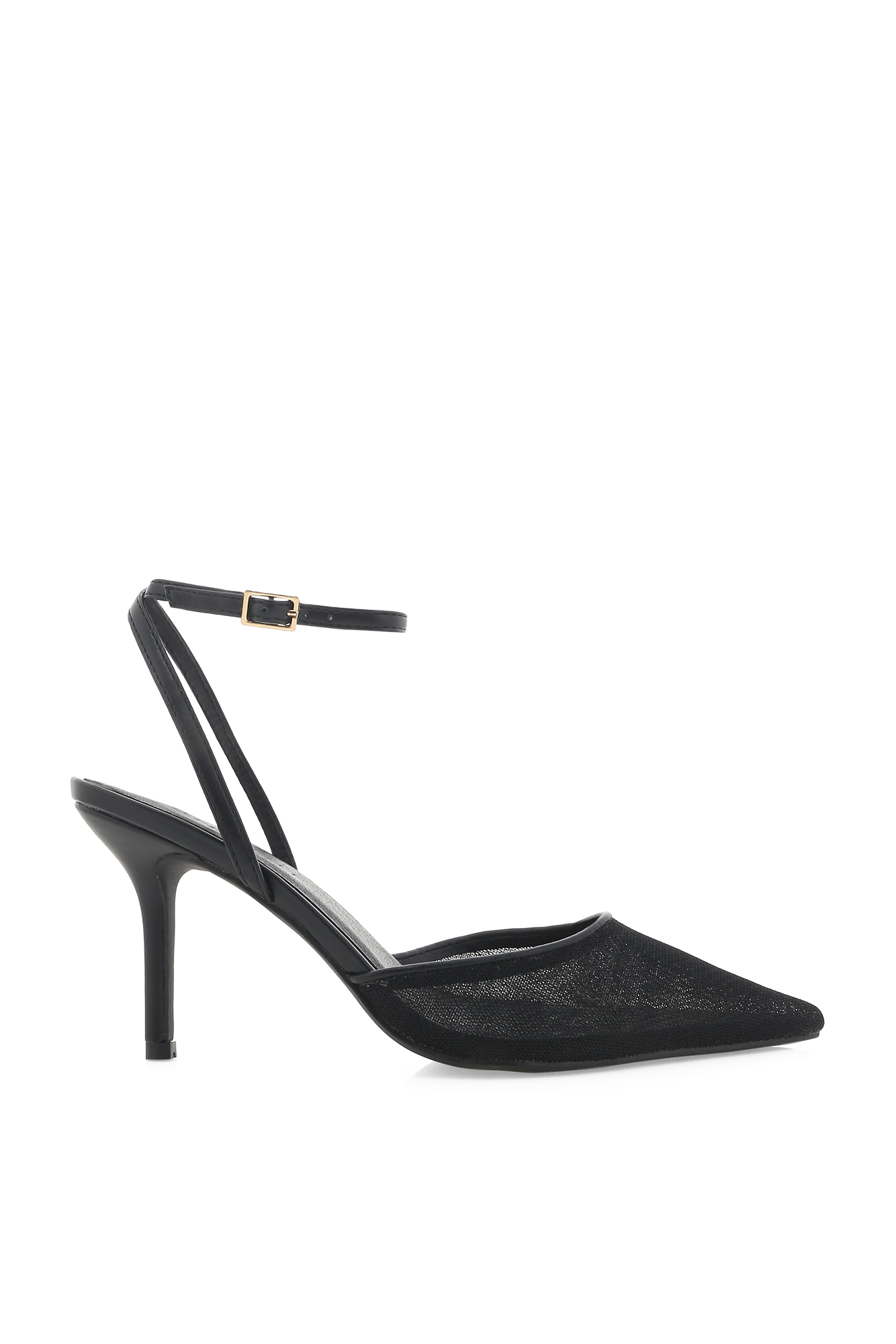 Ketifa Heels Black Mesh