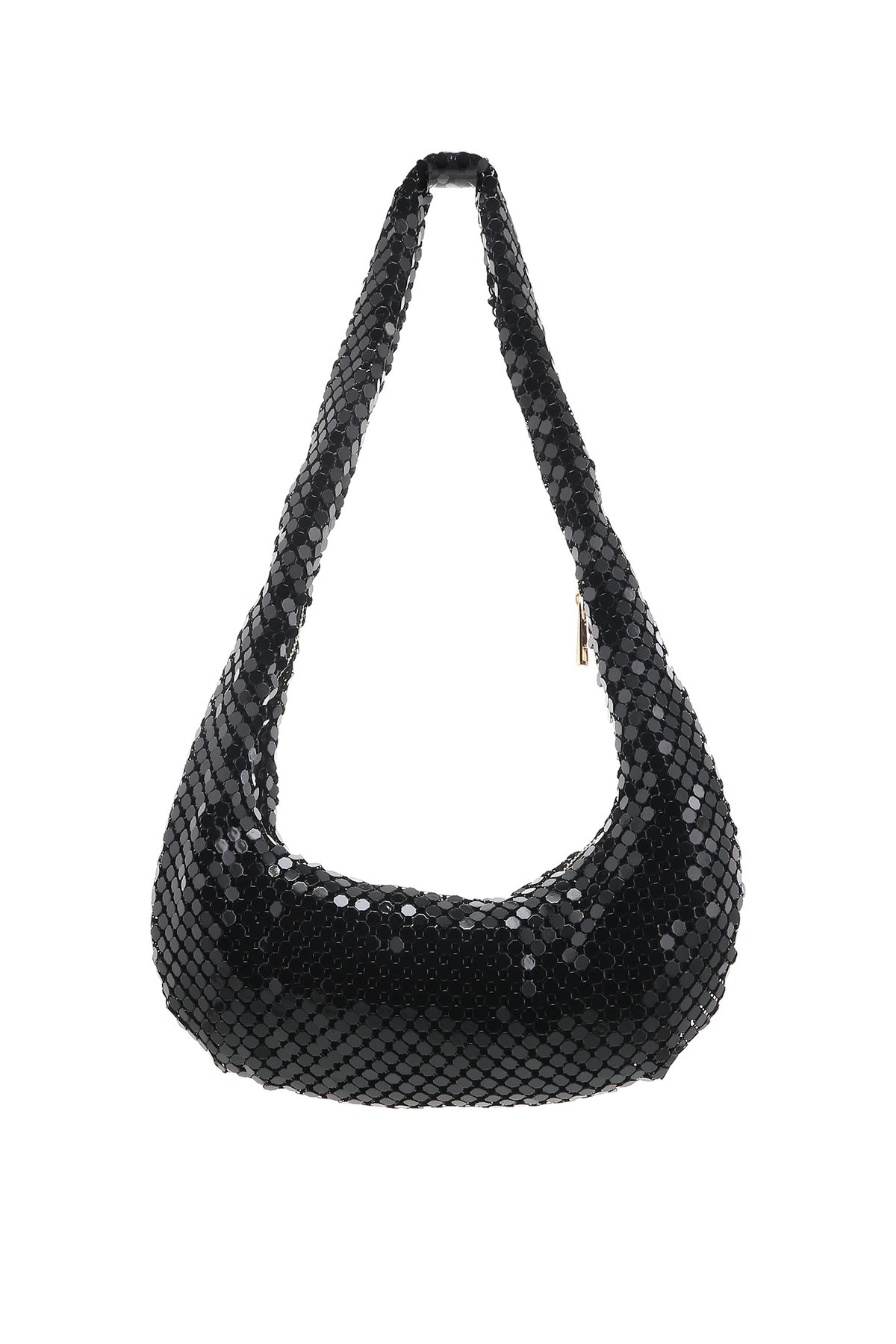 Luna Shoulder Bag Black Glowmesh