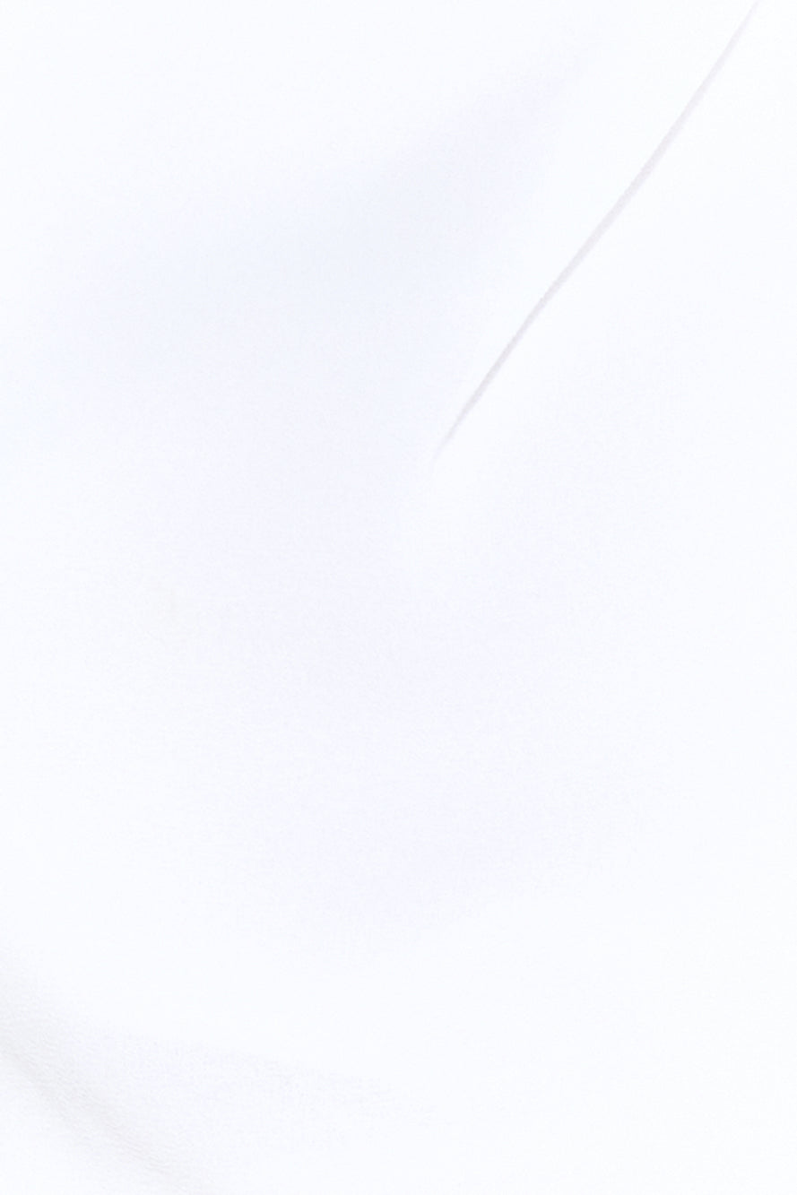 Classy Mind Crop Top White