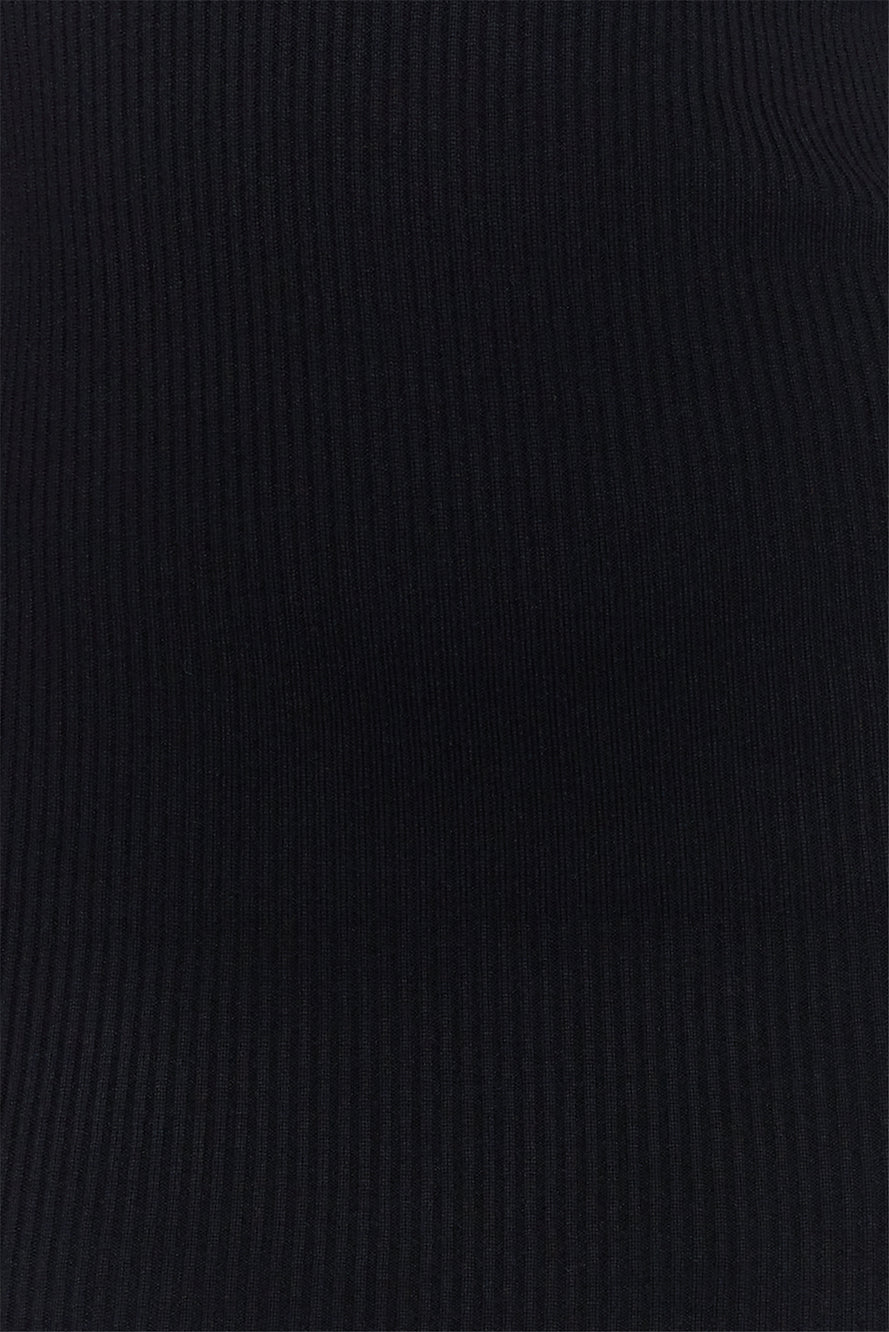 It's Snowing Mini Dress Black