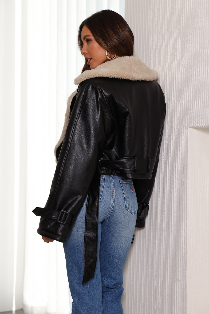 LIONESS Off Duty Jacket Onyx