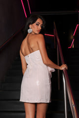 HELLO MOLLY Dare To Be Fabulous Sequin Mini Dress Pink