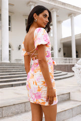 HELLO MOLLY Somewhere In The Tropics Mini Dress Floral