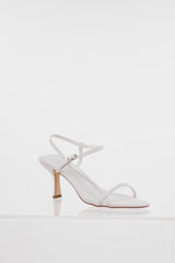 HELLO MOLLY The Date Night Heels White Pu