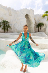 Feeling Fabulous Midi Dress Green