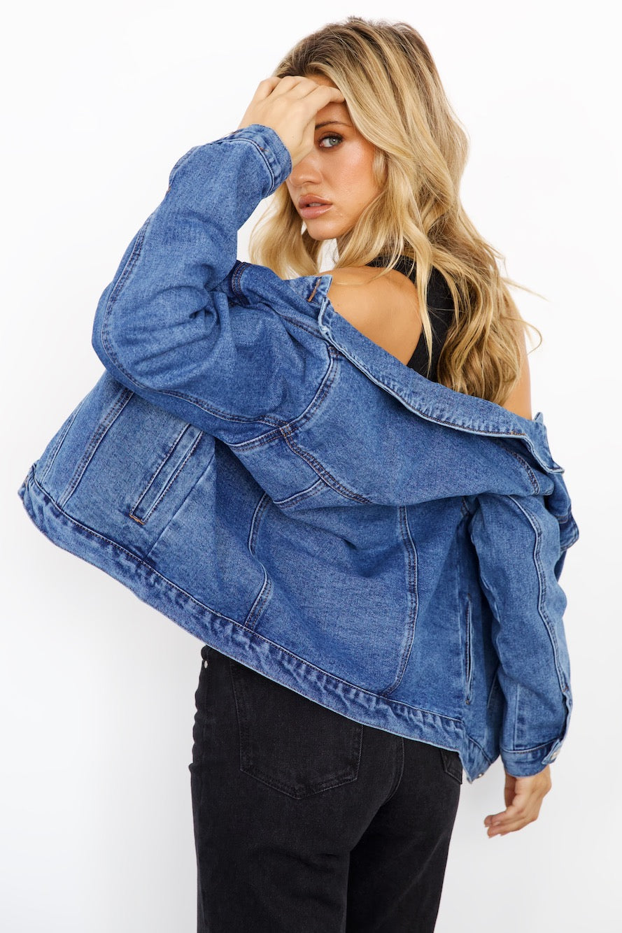 DNM Denim Jacket Mid Blue