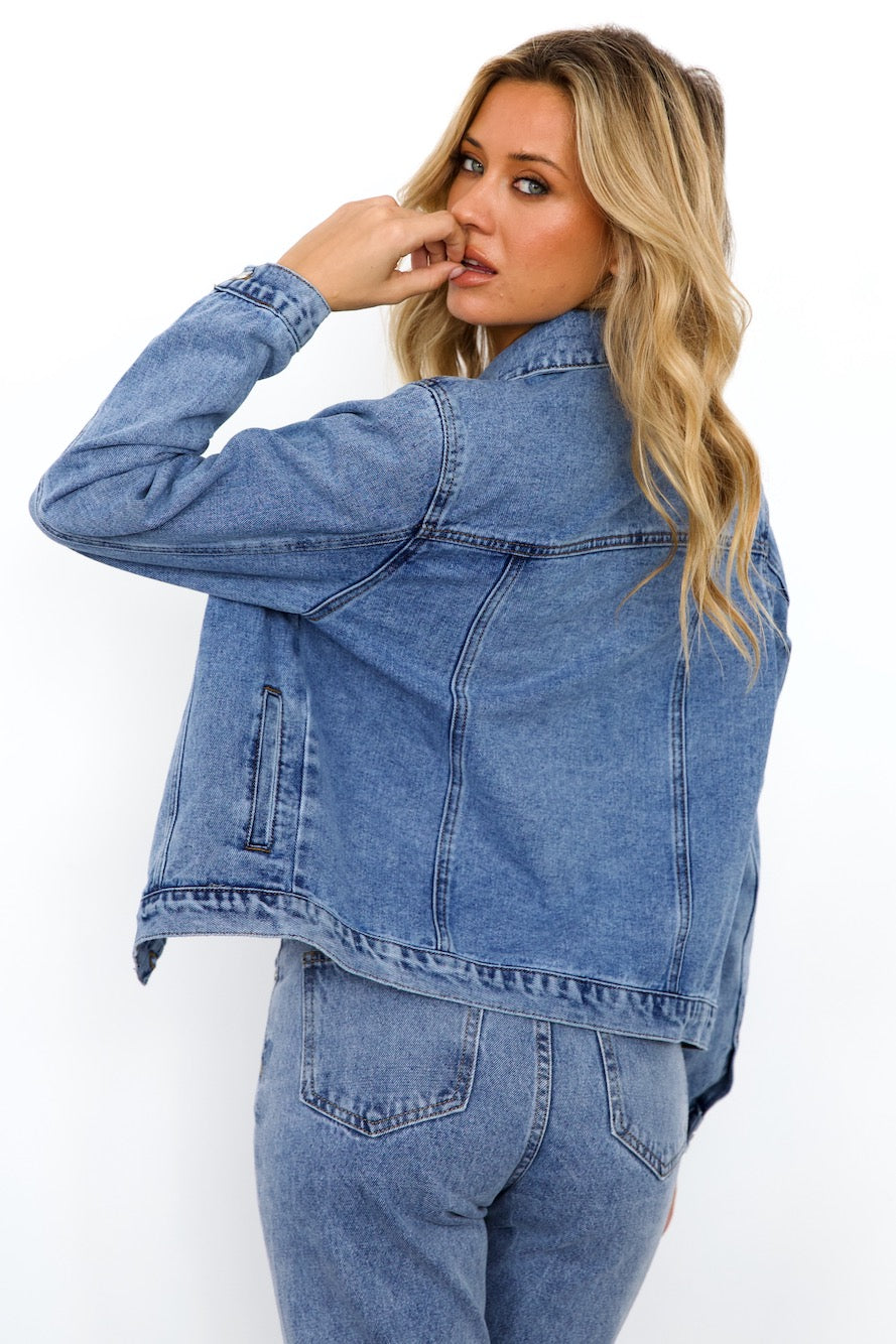 DNM Denim Jacket Light Blue