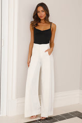 Alluring Aesthetics Crop Top Black