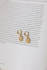 Opulent Waterfalls Earrings Gold