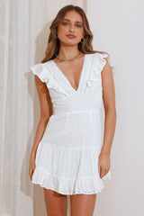 Little Lover Mini Dress White