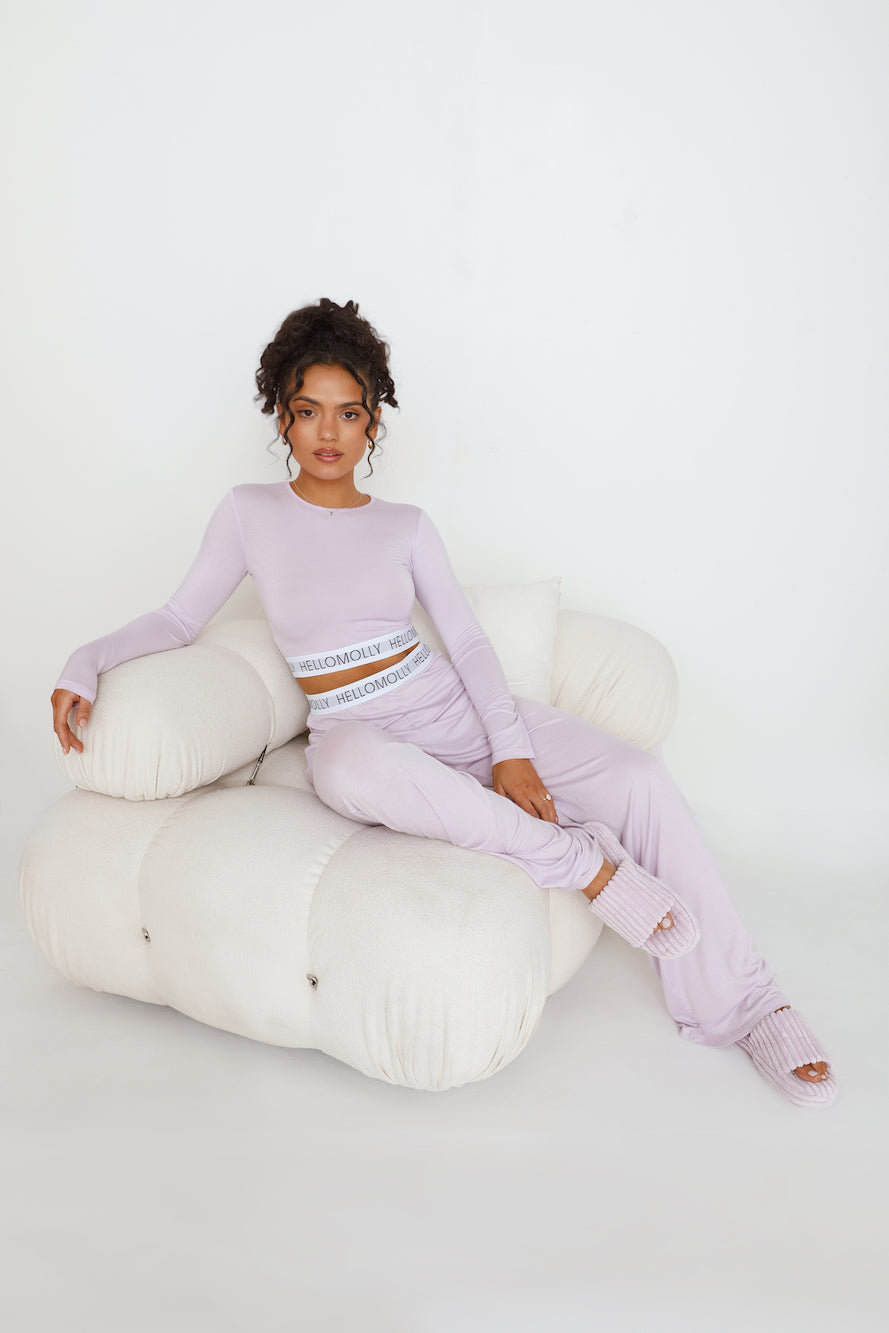 HELLO MOLLY Sweet Dreams Pyjama Pants Lilac