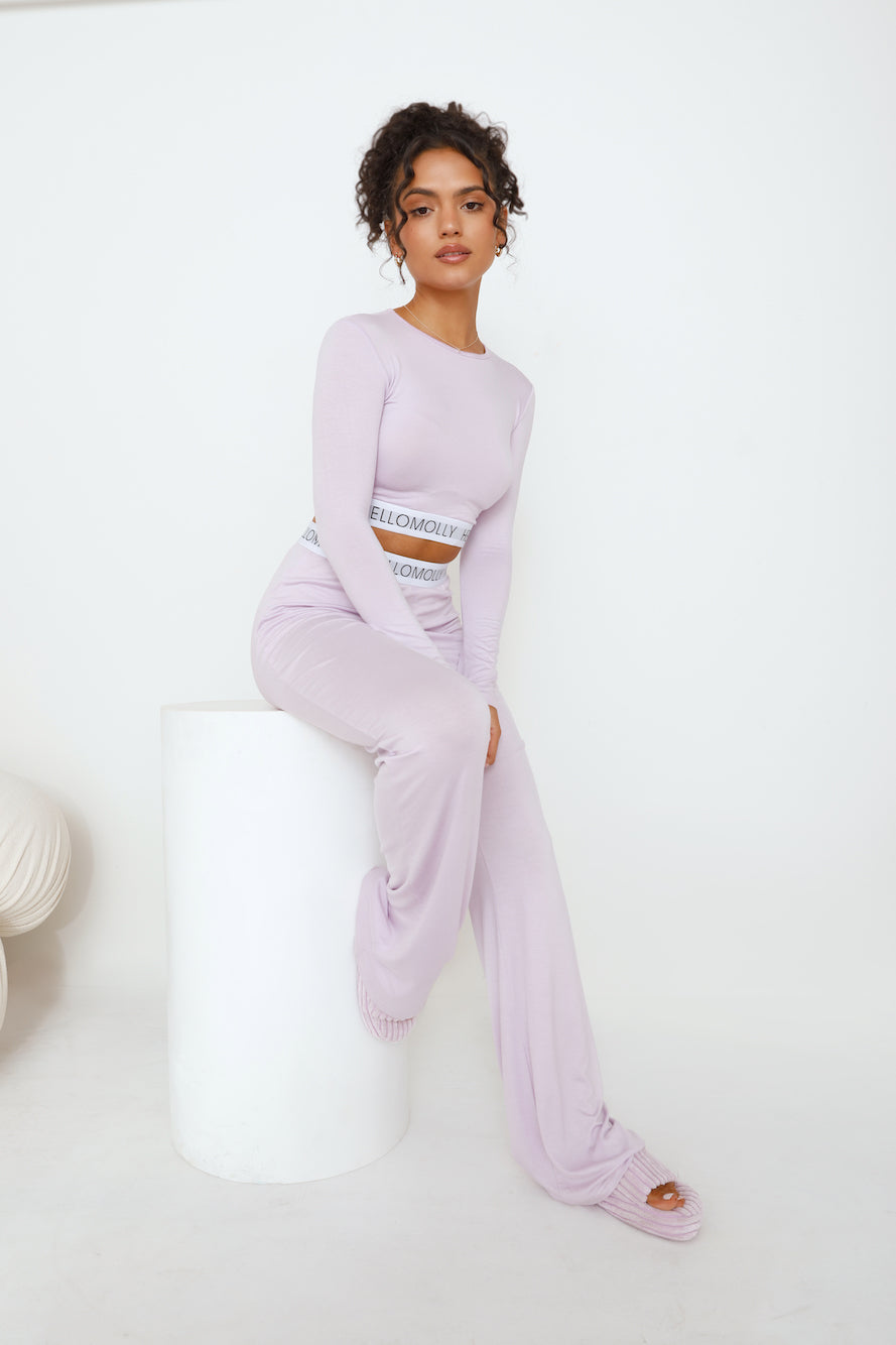 HELLO MOLLY Sweet Dreams Pyjama Pants Lilac