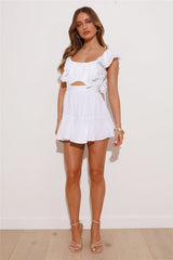 Love Tropic Romper White