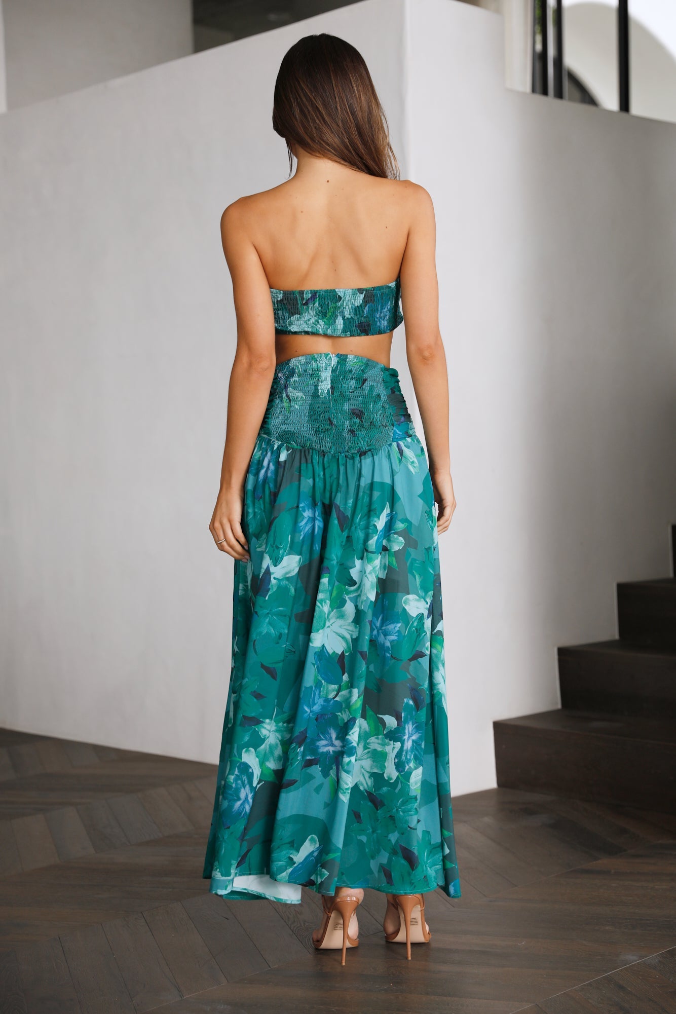 Biggest Wish Maxi Skirt Green