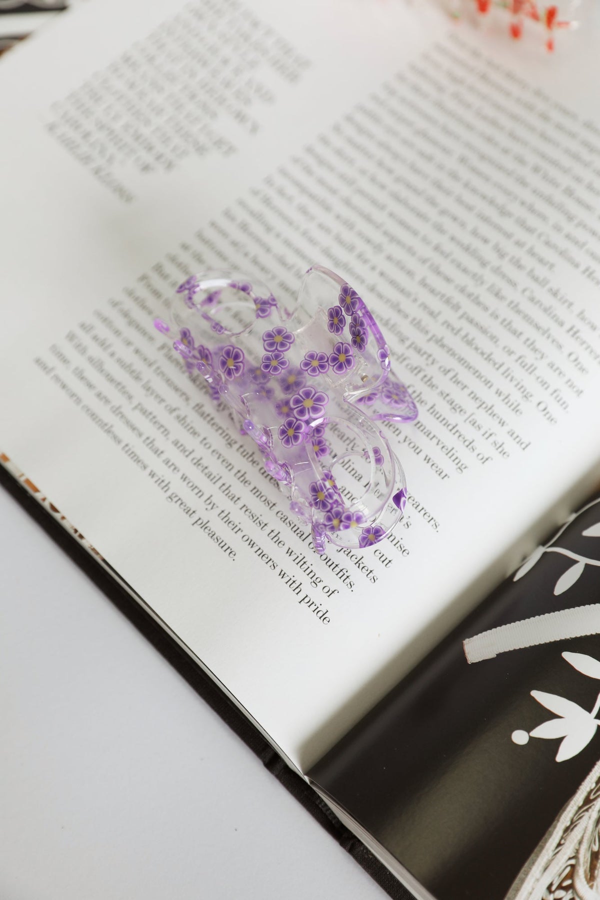 Our Secret Garden Hair Claw Purple