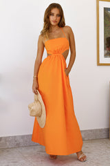 HELLO MOLLY Should We Go Maxi Dress Mango