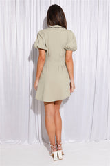 Day Date Mini Dress Sage