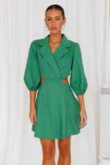 Intoxicating You Dress Green