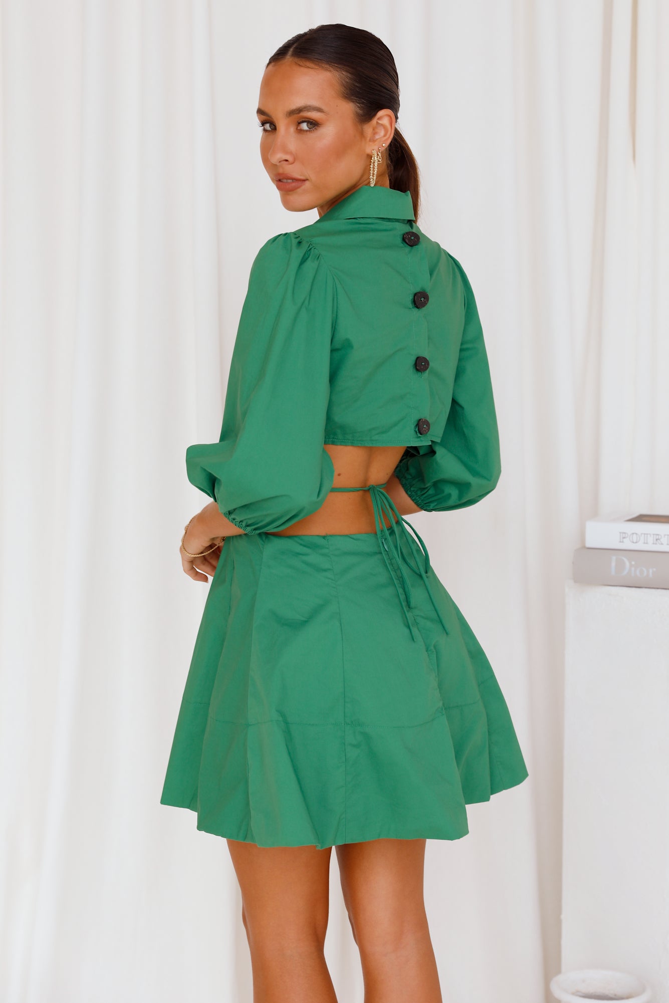 Intoxicating You Dress Green