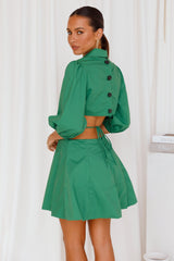 Intoxicating You Dress Green