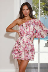 Miss Girly Mini Dress Pink