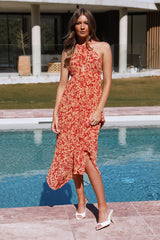 Freely Adore Maxi Dress Red