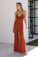Break ASAP Jumpsuit Mocha