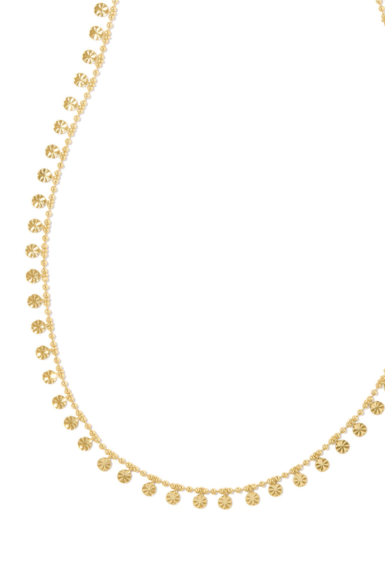 Ivy Chain Necklace Gold