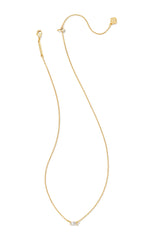 KENDRA SCOTT Juliette Pendant Necklace Gold White Crystal