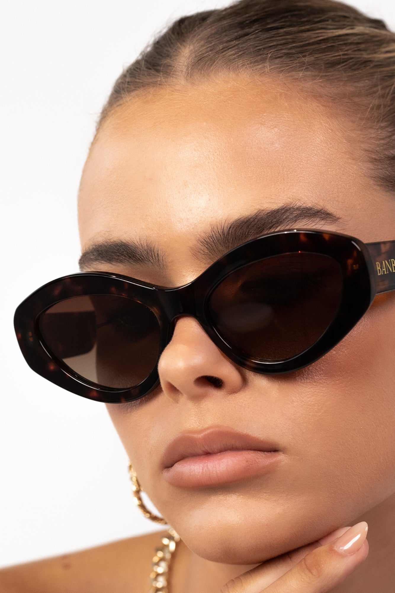 BANBE The Jean Sunglasses Havana