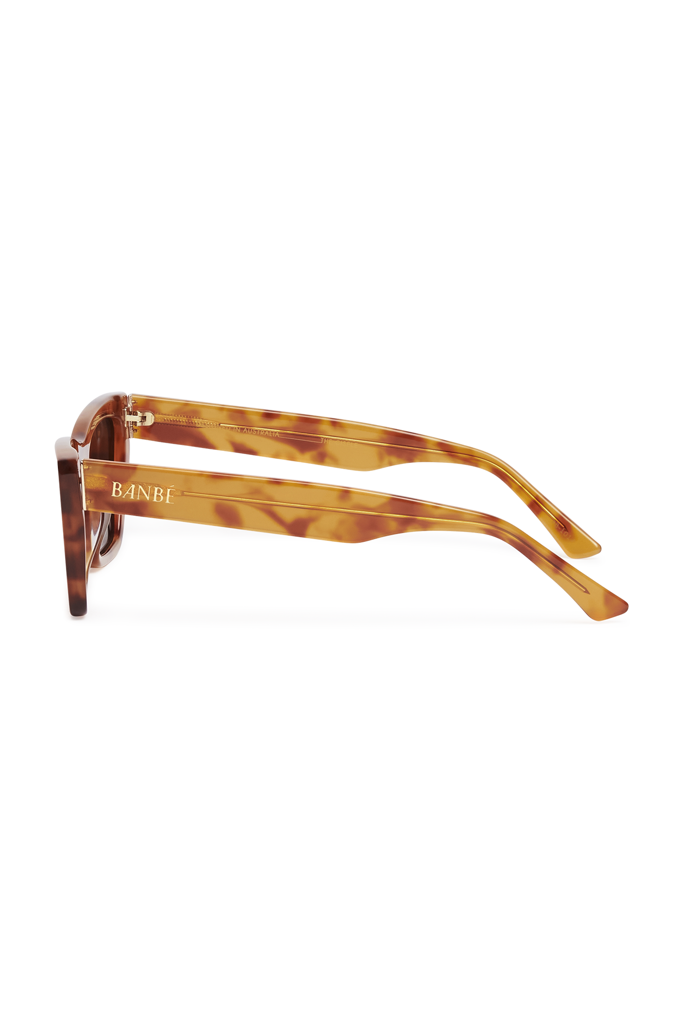 BANBE The Gisele Sunglasses Maple Tort