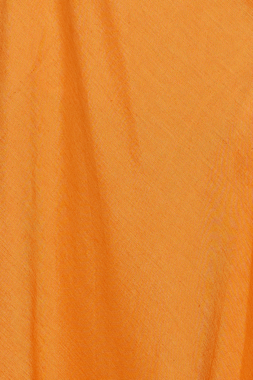 No Stopping Midi Dress Orange
