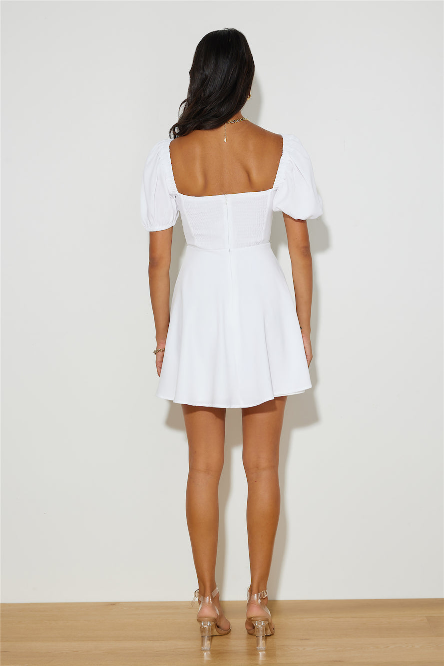 Feeling Fun Mini Dress White