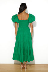 Lover Girl Maxi Dress Green