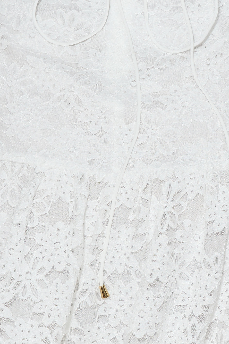 Little Moment Mini Dress White